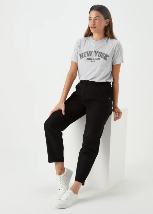 Grey Collegiate T-Shirt - Size 8 Image 4