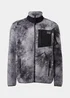 Charcoal Space Print Woven Fleece - S Image 5