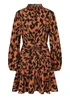 Little Mistress by Vogue Williams Multicoloured Leopard Mini Dress - 8 Image 5