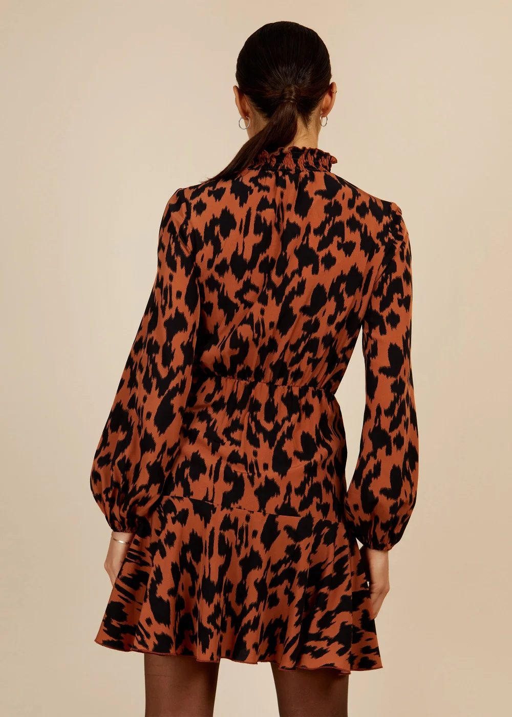 Little Mistress by Vogue Williams Multicoloured Leopard Mini Dress - 8 Image 2