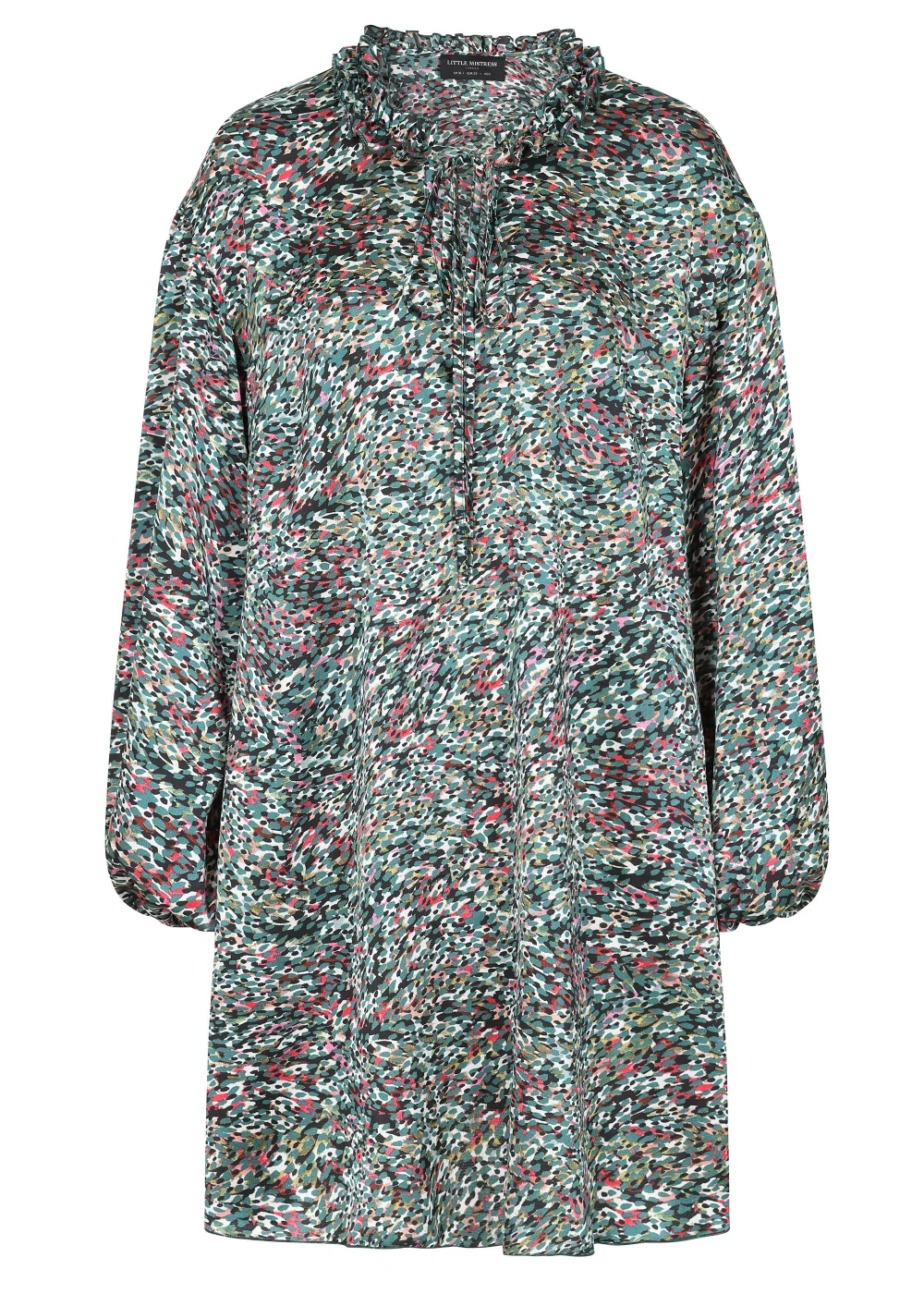 Little Mistress Multicoloured Print Mini Dress - 10 Image 5