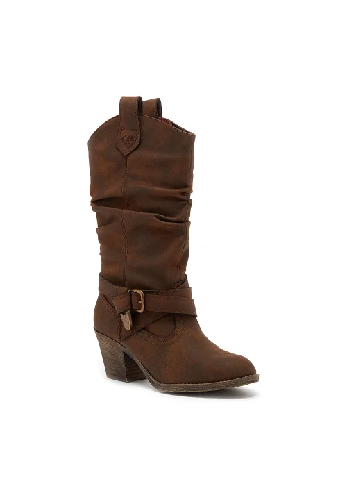 Rocket Dog Brown Sidestep Cowboy Boots - 4 Image 1