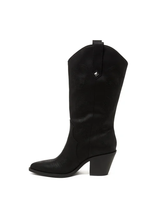 Rocket Dog Feria Black Cowboy Boots - Size 3 Image 4