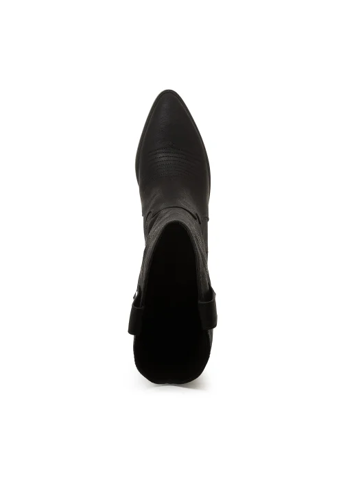 Rocket Dog Feria Black Cowboy Boots - Size 3 Image 6