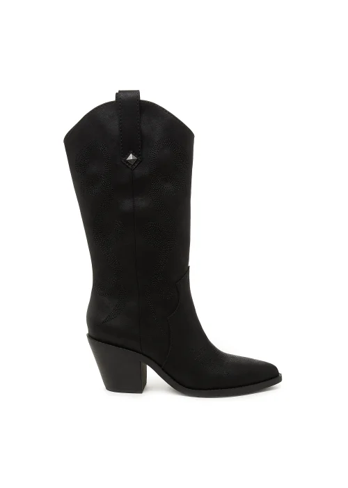 Rocket Dog Feria Black Cowboy Boots - Size 3 Image 2