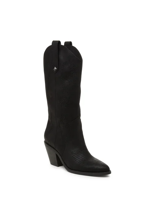 Rocket Dog Feria Black Cowboy Boots - Size 3 Image 1