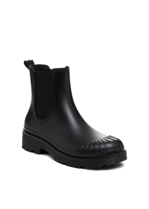 Rocket Dog Black Puddle Boots - Size 6 Image 1