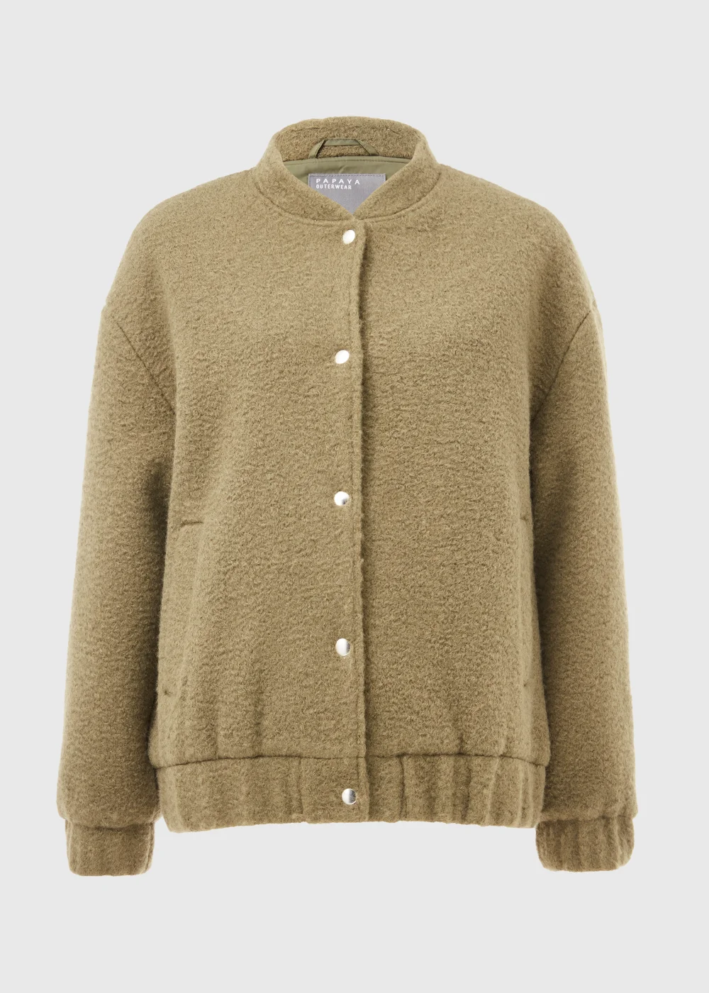 Green Boucle Bomber Jacket - 8 Image 5