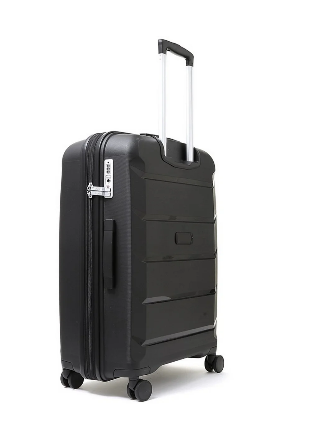 Rock Luggage Tulum Black Hard Shell Suitcase - Cabin Image 3