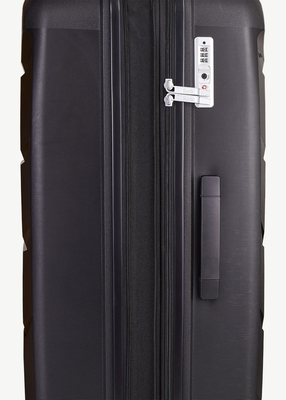 Rock Luggage Tulum Black Hard Shell Suitcase - Cabin Image 4