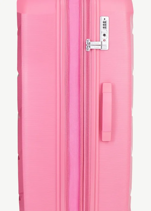 Rock Luggage Tulum Pink Hard Shell Suitcase - Cabin Image 4
