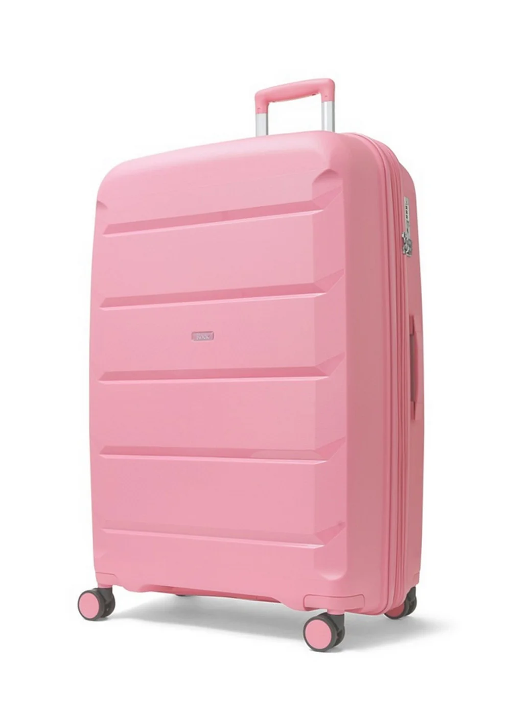 Rock Luggage Tulum Pink Hard Shell Suitcase - Cabin Image 2