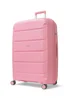Rock Luggage Tulum Pink Hard Shell Suitcase - Cabin Image 2