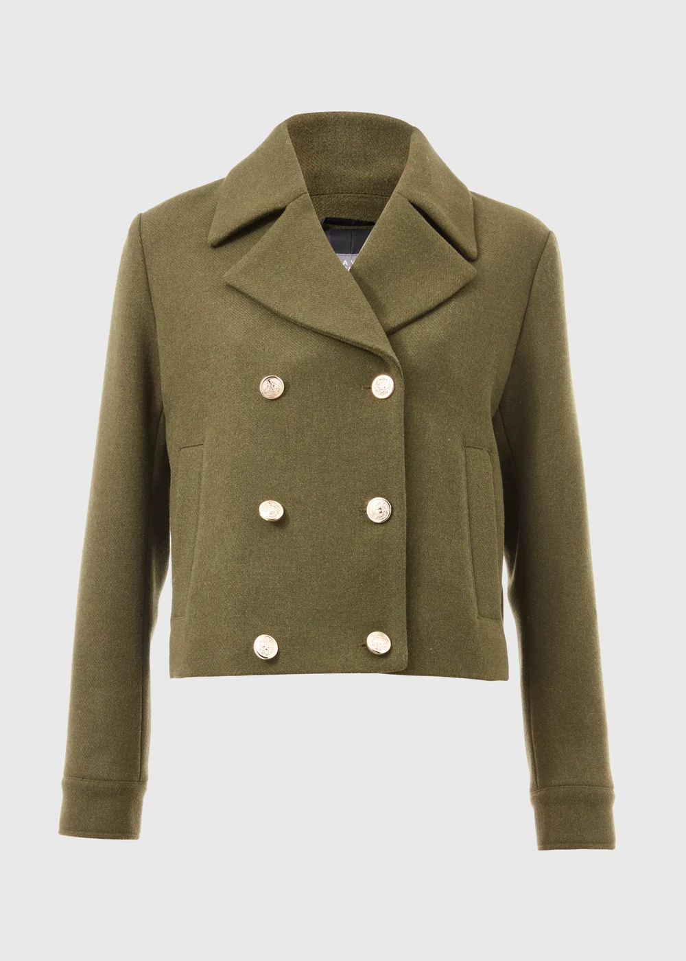Khaki Military Coat - 8 Image 5