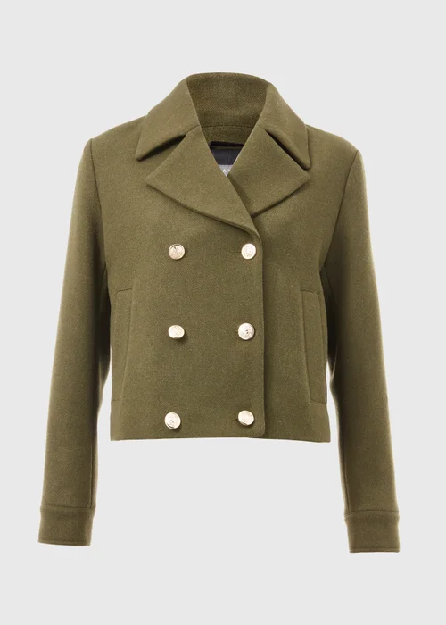 Khaki Military Coat - 8 Image 5