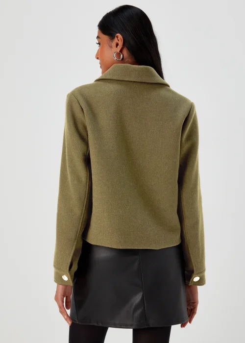Khaki Military Coat - 8 Image 2