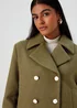 Khaki Military Coat - 8 Image 3