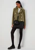 Khaki Military Coat - 8 Image 4