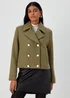 Khaki Military Coat - 8 Image 1