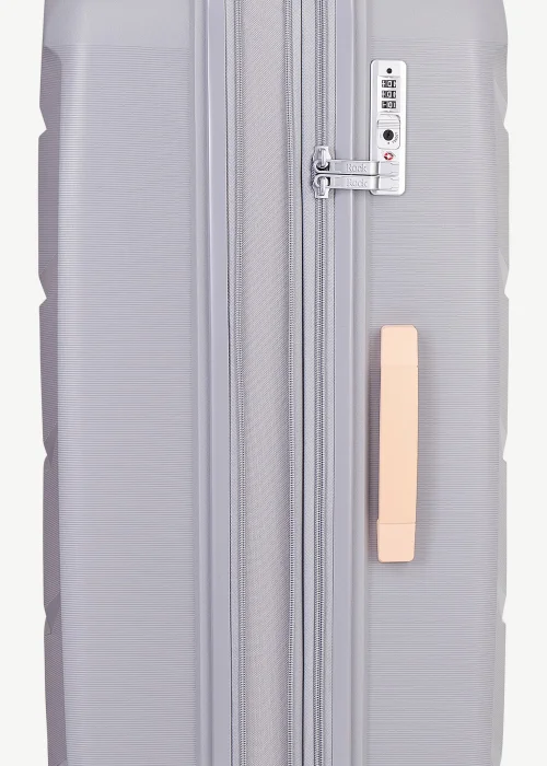 Rock Luggage Tulum Grey Hard Shell Suitcase - Cabin Image 4