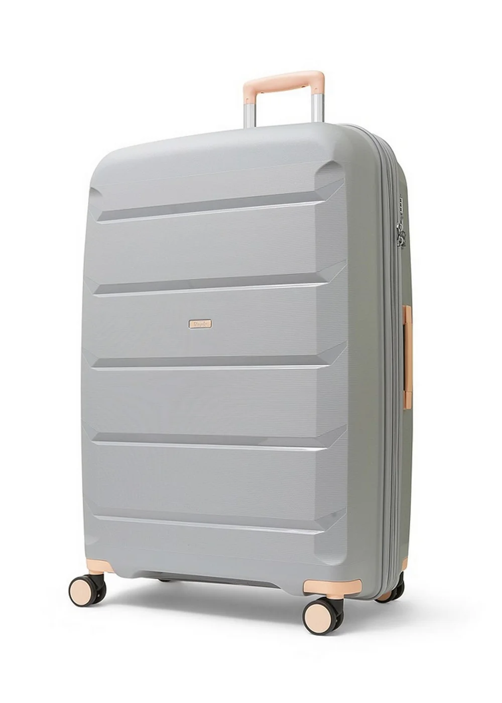 Rock Luggage Tulum Grey Hard Shell Suitcase - Cabin Image 2