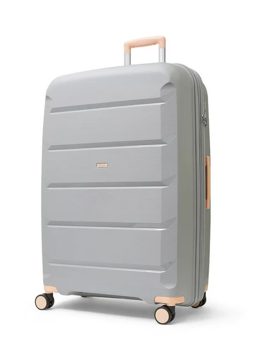 Rock Luggage Tulum Grey Hard Shell Suitcase - Cabin Image 2