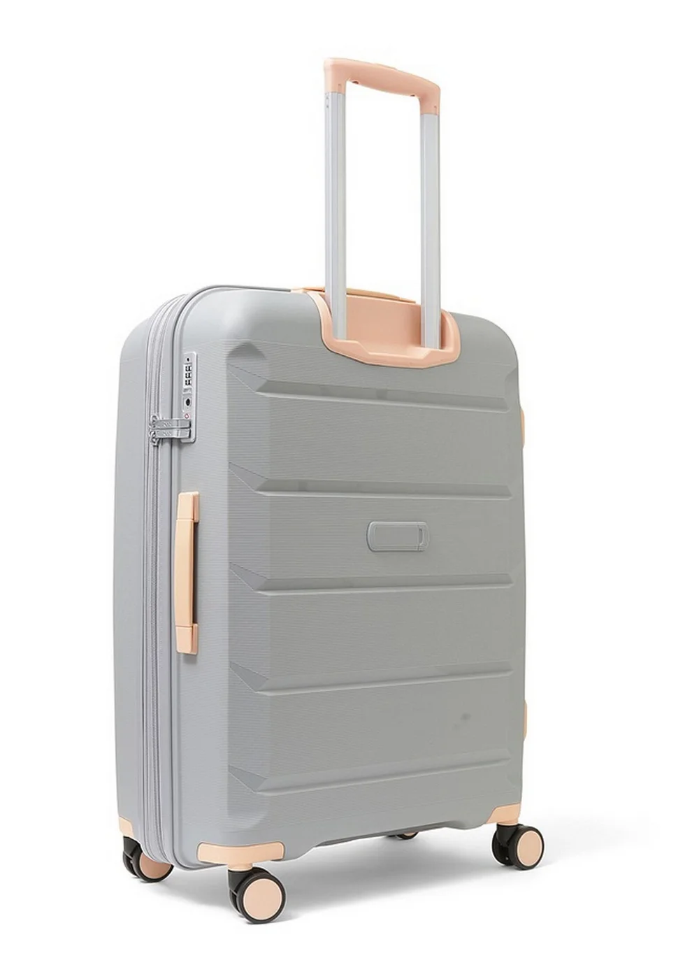 Rock Luggage Tulum Grey Hard Shell Suitcase - Cabin Image 3
