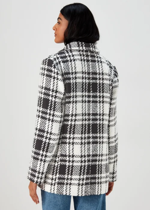 Black & White Check Blazer - 8 Image 2