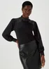 Et Vous Black Embellished Neck Knitted Jumper - 8 Image 1
