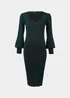 Et Vous Green Metallic Knitted Dress - 8 Image 5