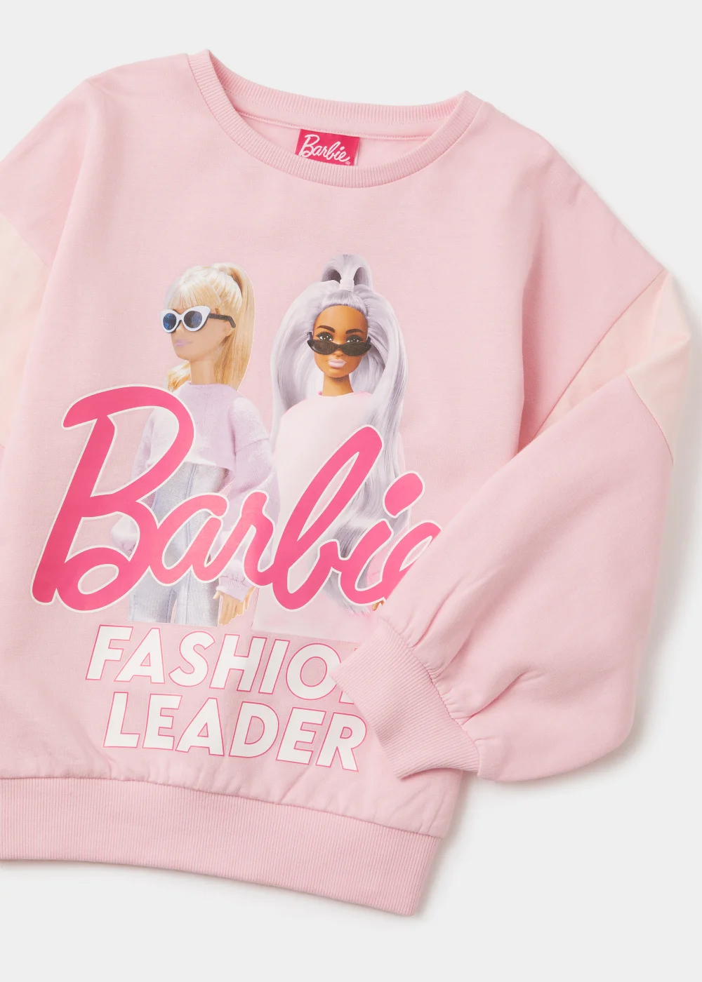 Kids Pink Barbie Sweatshirt (4-10yrs) - 4 Yrs Image 2