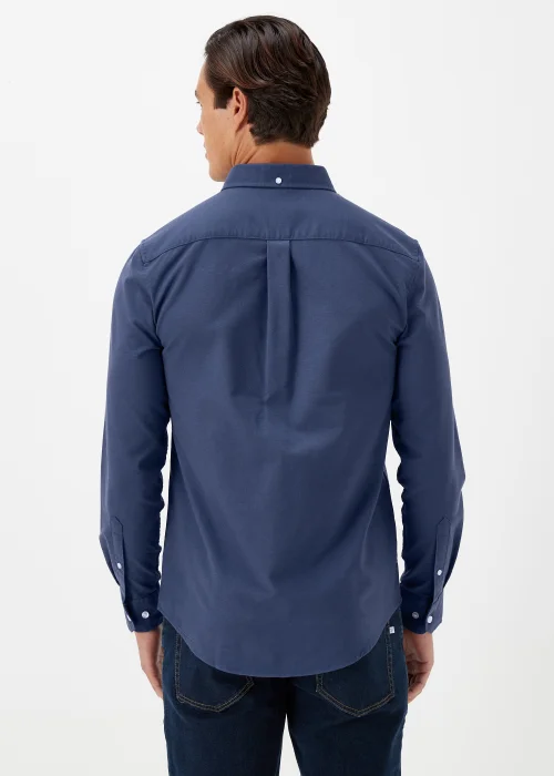 Farah Blue Drayton Long Sleeve Shirt - Small Image 2