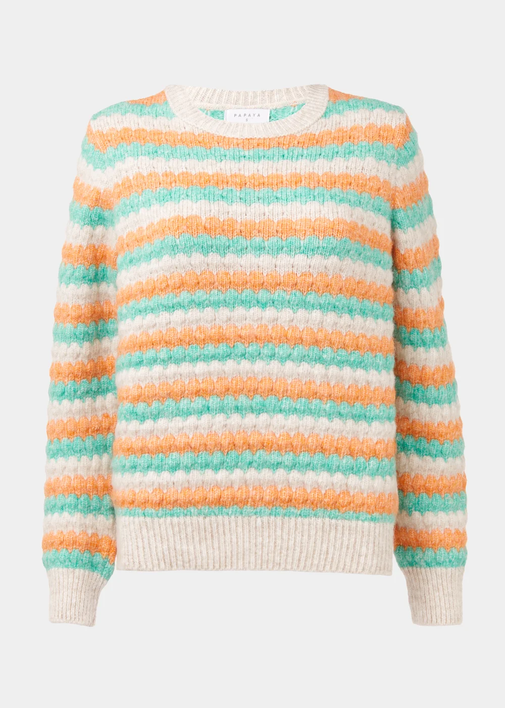Multicoloured Stripe Jumper - XS Image 5