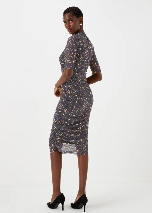 Et Vous Multicoloured Mesh Midi Dress - 8 Image 2