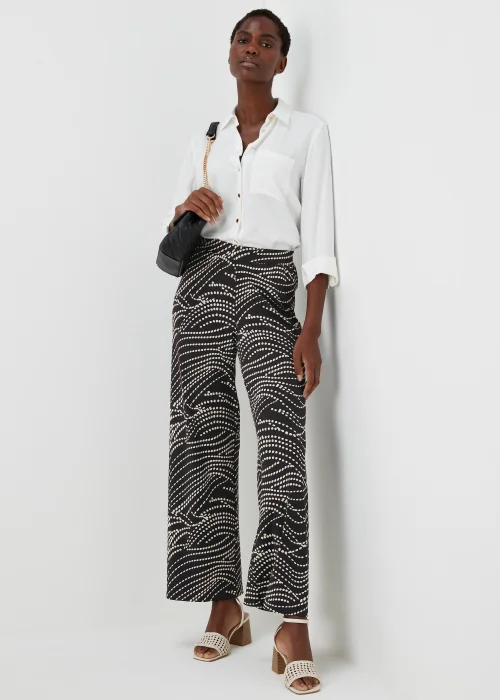 Et Vous Black Print Co-Ord Trousers - 8 Image 4
