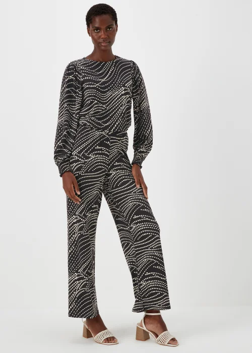 Et Vous Black Print Co-Ord Trousers - 8 Image 1