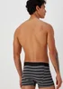 Ben Sherman 3 Pack Grey Stripe Boxers - Small Image 3