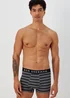 Ben Sherman 3 Pack Grey Stripe Boxers - Small Image 2
