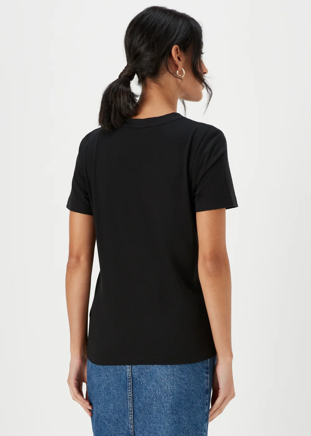 Black T-Shirt - Size 8 Image 2