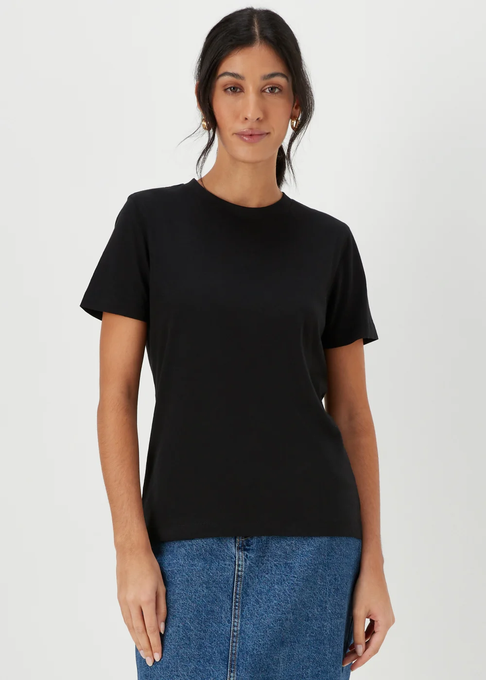 Black T-Shirt - Size 8 Image 1
