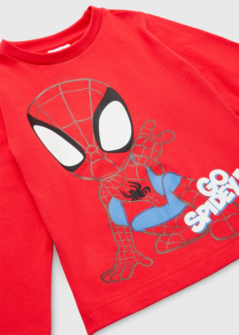 Kids Red & Blue Marvel Go Spidey Pyjama Set (18mths-6yrs) - Age 18 - 23 Months Image 2