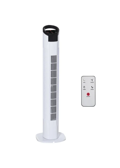 HOMCOM Floor Fan - No Size Image 1