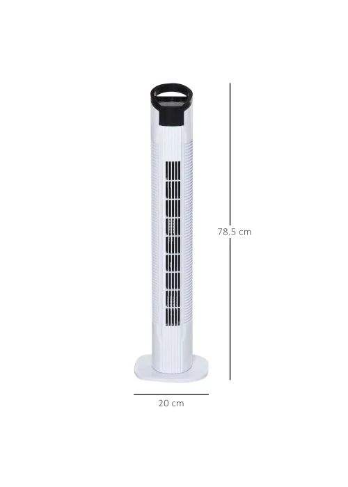 HOMCOM Floor Fan - No Size Image 3