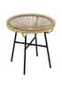Outsunny Rattan Side Table - One Size Image 2