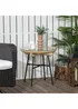 Outsunny Rattan Side Table - One Size Image 1