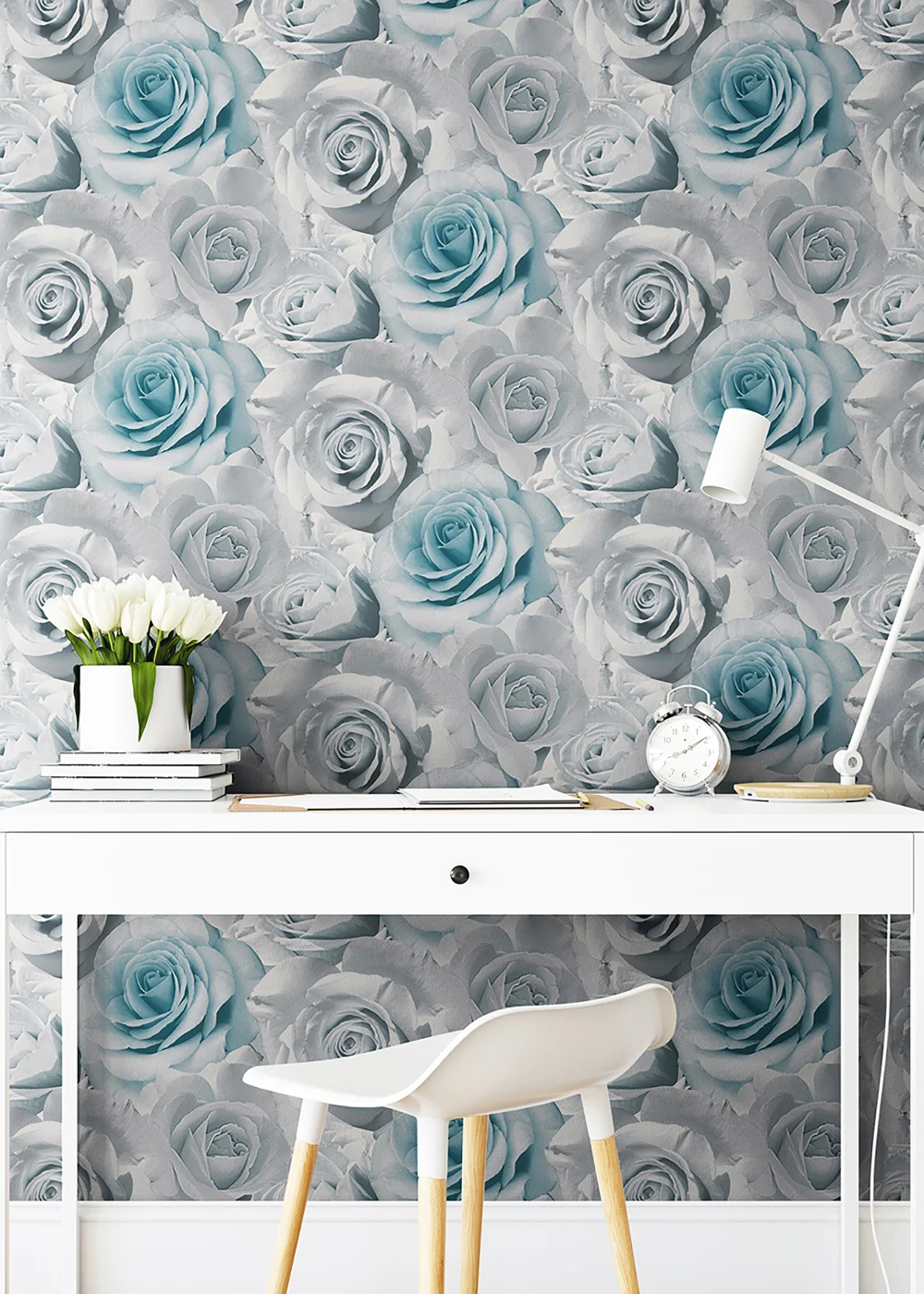 Muriva Madison Blue - One Size Image 2