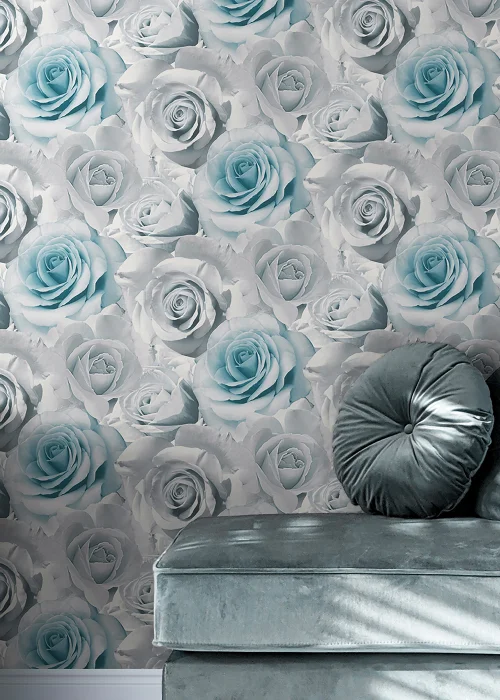 Muriva Madison Blue - One Size Image 3