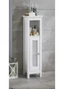 Lloyd Pascal Raffia Single Door Cabinet White - One Size Image 3