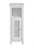 Lloyd Pascal Raffia Single Door Cabinet White - One Size Image 1
