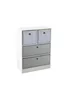 Lloyd Pascal Jazz Chevron 2+2 Storage Unit (83cm x 63cm x 30cm) - One Size Image 4